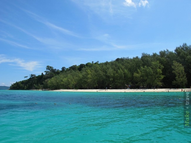 Фото острова Bamboo Island. Вид с воды